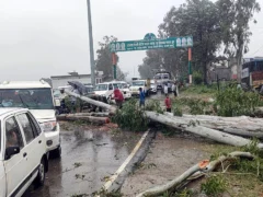 बदायूं: 12 घंटे में 56 मिमी बारिश से सड़कें जलमग्न, बिजली गुल
