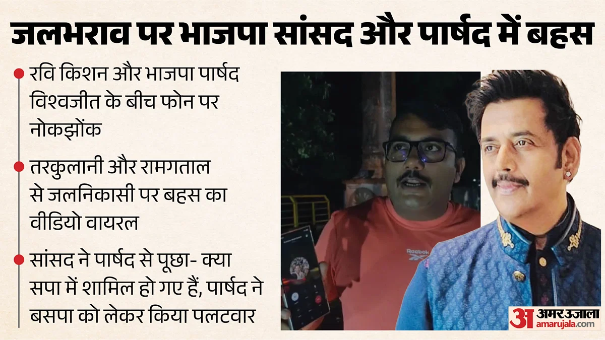 गोरखपुर: डेढ़ घंटे में 150 मिमी बारिश, 3,000 से ज्यादा परिवार प्रभावित