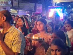 अमेठी: गाजे‑बाजे के साथ निकली गणेश प्रतिमाओं की विसर्जन यात्रा, 22 प्रतिमाएं विसर्जित