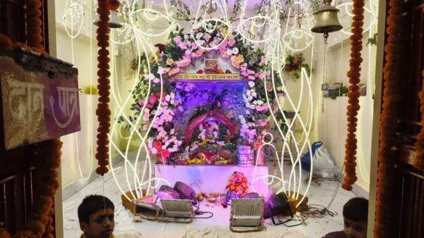 मिर्ज़ापुर: गिरधर चौराहा पर शीतला माता के 20वें शृंगार में हजारों लोग शामिल