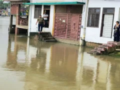 शाहजहांपुर: 40 घंटे में 255 मिमी बारिश, खन्नौत नदी खतरे के करीब
