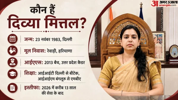 लखनऊ: आईएएस से इस्तीफा देने वाली दिव्या मित्तल मंगलवार 8:30 पर करेंगी खुलासा