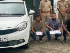 अयोध्या: लूट के आरोप में चार गिरफ्तार, 670 रुपये‑मोबाइल और कार बरामद