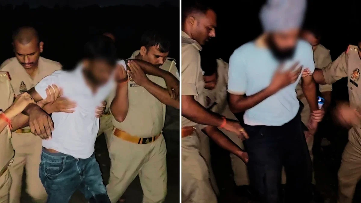 गाज़ीपुर: अटवा मोड़ पर मुठभेड़, 2 गोतस्कर गिरफ्तार, 10 गोवंश बरामद