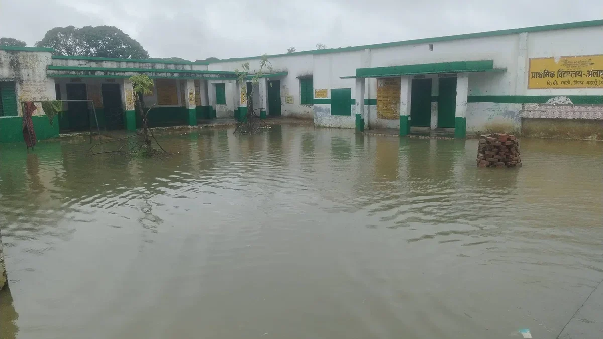 बदायूं: दो दिनों में 138 मिमी बारिश, शहर और गांवों में जलभराव