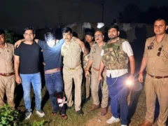 झांसी: पत्नी की हत्या के 26 दिन बाद मुठभेड़ में गिरफ्तार आरोपी, बाएं पैर में गोली लगी