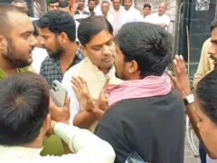 रायबरेली: शहीद चौक पर युवाओं व भाजपाइयों में नोकझोंक, पुलिस ने शांत किया