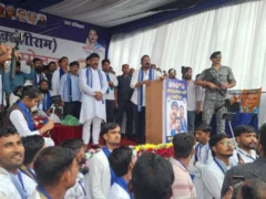 शामली: चंद्रशेखर बोले, नौ साल में सरकार ने जनता को कुछ नहीं दिया