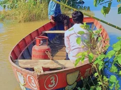 सिद्धार्थनगर: शोहरतगढ़ के गाँव बानगंगा-नालों के उफान से बाढ़ से घिरे, आवाजाही बाधित