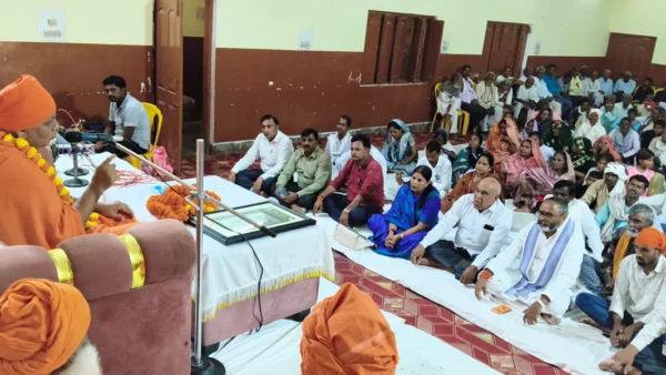 सोनभद्र: रॉबर्ट्सगंज में रविदास कथा, समाज से भेदभाव मिटाने का संदेश