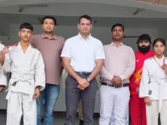 बलरामपुर: प्रदेश स्तरीय जूडो में चार खिलाड़ियों ने कांस्य जीता, डीएम ने किया सम्मान