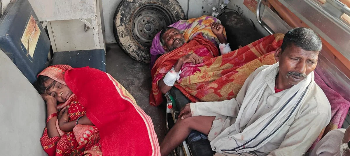 बहराइच: टंकी पर तेंदुए के हमले में तीन ग्रामीण घायल