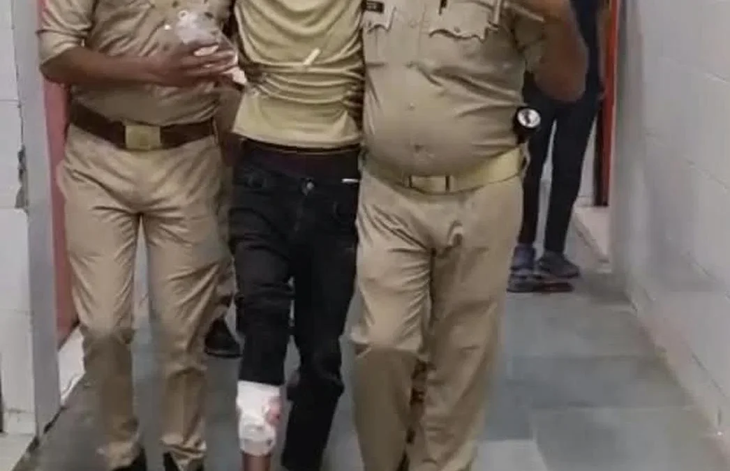 बहराइच: मुठभेड़ में दो लुटेरे भाइयों में से एक घायल किया गया, दोनों गिरफ्तार
