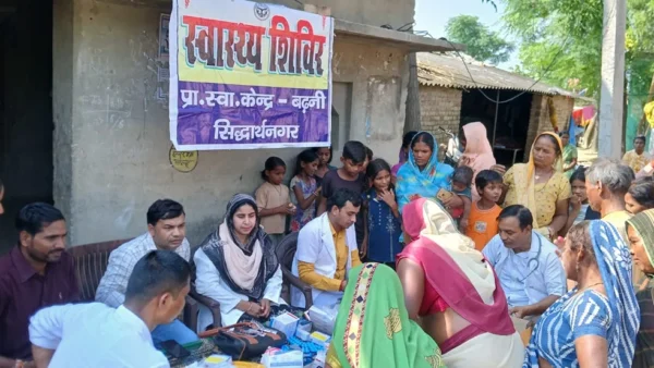 सिद्धार्थनगर: बाढ़ में निपटने 72 स्वास्थ्य टीमें अलर्ट पर