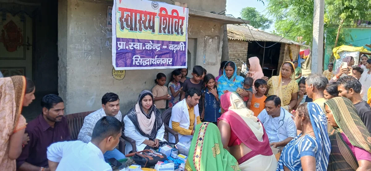 सिद्धार्थनगर: बाढ़ में निपटने 72 स्वास्थ्य टीमें अलर्ट पर