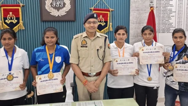 सुल्तानपुर: जोन लेवल सेपक टकरा में जिले के पुलिसकर्मियों ने जीते चार पदक
