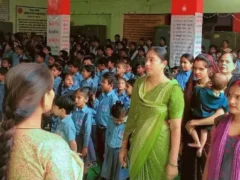 महोबा: वंदे मातरम के 150 वर्षों पर स्कूलों में सामूहिक गायन