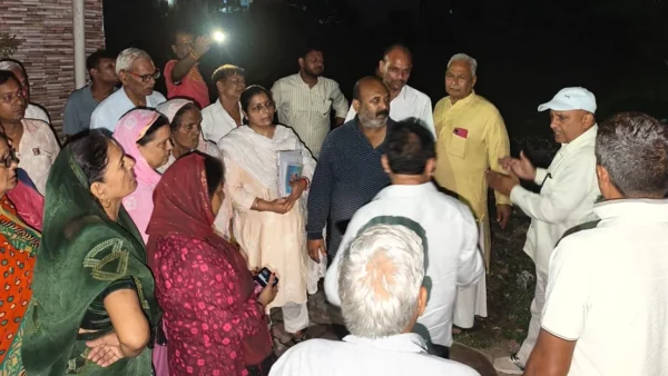 हापुड़: 700 मीटर नाले के लिए सड़क ऊंचा करने पर कृष्णानगर-शक्ति नगर में हंगामा