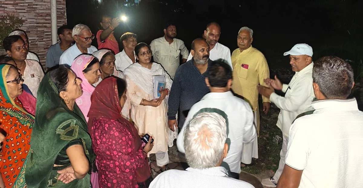 हापुड़: 700 मीटर नाले के लिए सड़क ऊंचा करने पर कृष्णानगर-शक्ति नगर में हंगामा