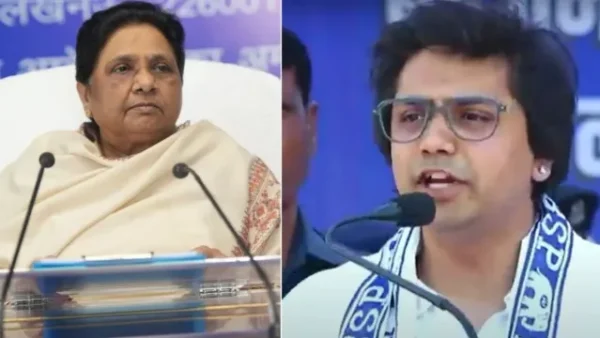लखनऊ: आकाश आनंद ने मायावती से माफी मांगी, बसपा में लौटने का भरोसा दिया