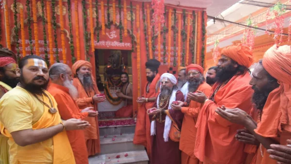 प्रयागराज: महानिर्वाणी अखाड़े में भगवान कपिल महामुनि की षष्ठी धूमधाम से मनाई गई