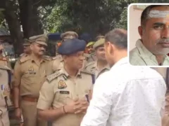 देवरिया: ब्रेकर विवाद में RSS कार्यकर्ता रामेश्वर तिवारी की पीट-पीटकर हत्या, चार पुलिसकर्मी सस्पेंड