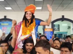 सहारनपुर: प्राची चौधरी ने एशियन खेलों में 1 गोल्ड और 1 कांस्य जीता