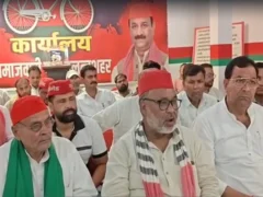 बुलंदशहर: सपा ने लोकतंत्र बचाओ सप्ताह शुरू किया, 4 अक्तूबर को पैदल मार्च