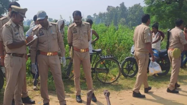 श्रावस्ती: राप्ती नहर के साइफन में नग्न वृद्ध का शव, जलने के निशान