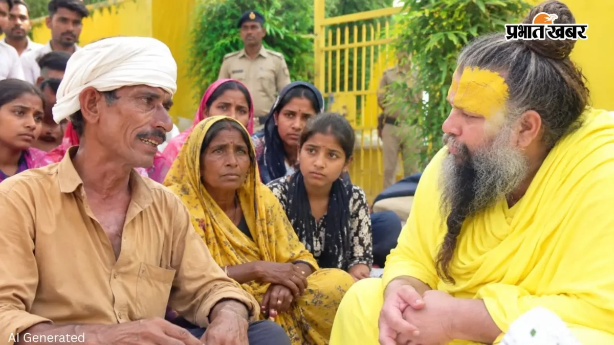 मथुरा: 3 महीने से लापता 16 वर्षीय अनुज के परिवार ने केली कुंज आश्रम के बाहर धरना शुरू किया