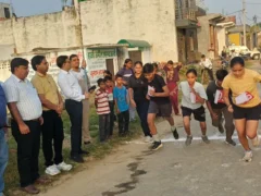 बुलंदशहर: गांधी जयंती पर क्रॉस कंट्री में 86 में निखिल-वर्षा विजेता