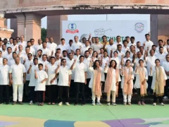 लखनऊ: आयकर विभाग की गांधी जयंती मैराथन में 300 से अधिक प्रतिभागी
