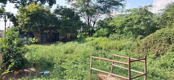 हाथरस: चंदपा का राजकीय पशु अस्पताल 30 साल से जर्जर, आधा हिस्सा ढह चुका