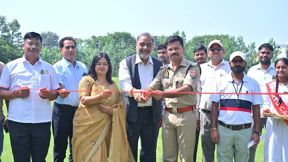 बुलंदशहर: एलडीएवी में क्षेत्रीय विद्यालयी खेल, नितिन समेत चार भार्यां ने दौड़ें जीतीं