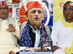 उत्तर प्रदेश: ओपी राजभर व संजय निषाद ने अखिलेश पर तीखा हमला, 10 लाख नौकरियों का दावा